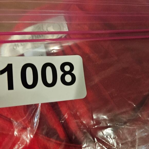 Red Blouse Batwing Tunic Top Flowy Boho Womens Plus Size 3X Holiday Relaxed Fit - Picture 15 of 16